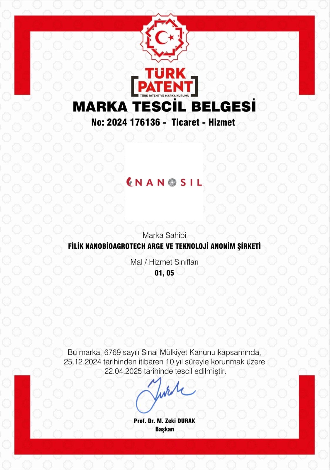 Ürünümüz Güvende, Markamız Tescilli!